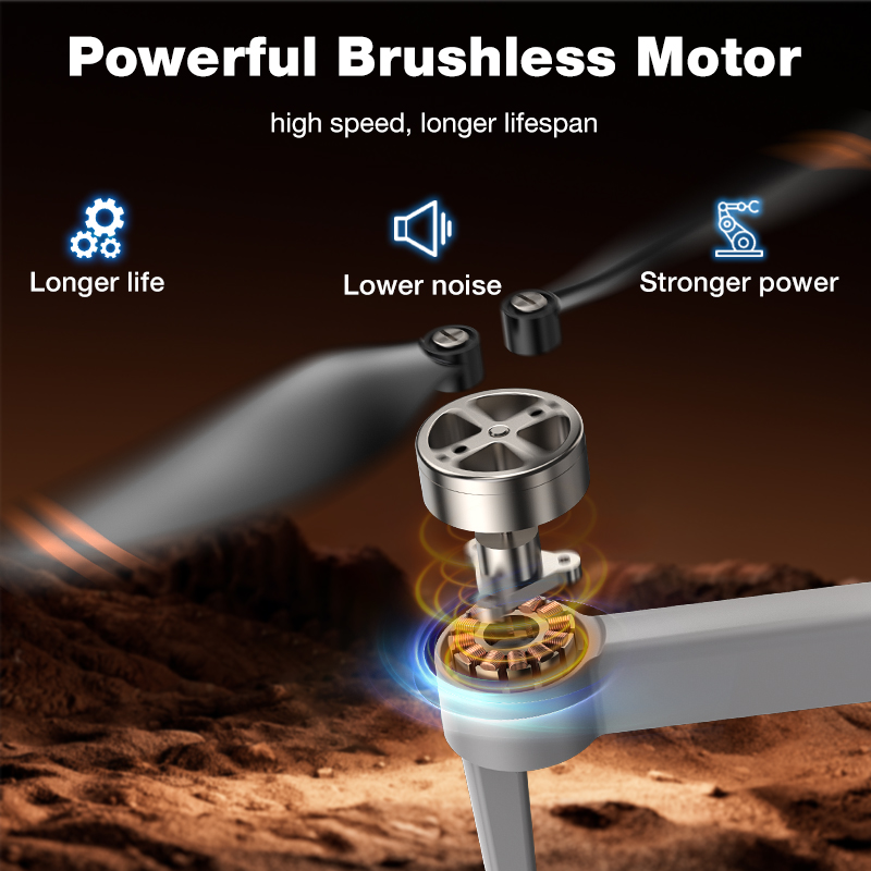 NOUVEAU Drone L017 Pro Brushle - Drone Gimbal 2 Axis avis et prix