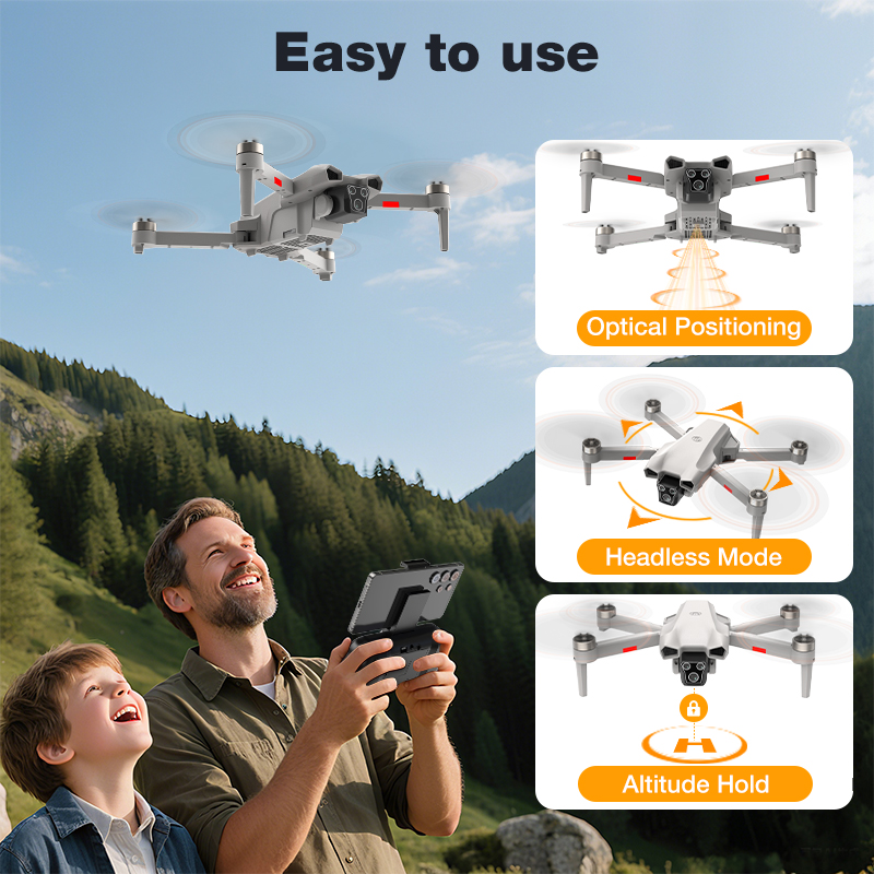 NOUVEAU Drone L017 Pro Brushle - Drone Gimbal 2 Axis avis et prix
